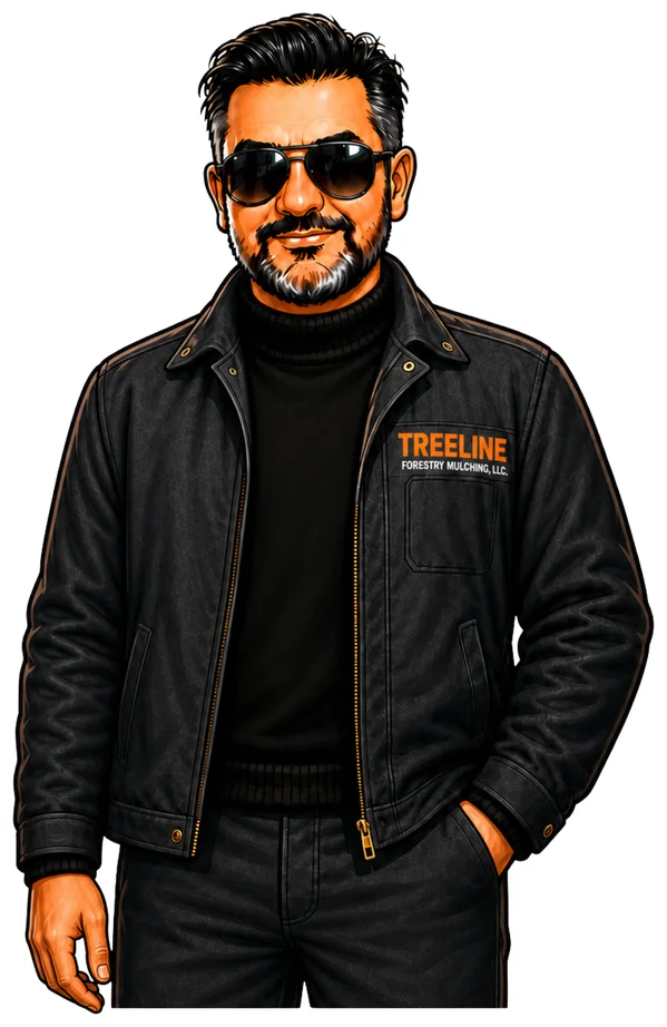 Ricardo Vazquez, owner of Treeline Forestry Mulching